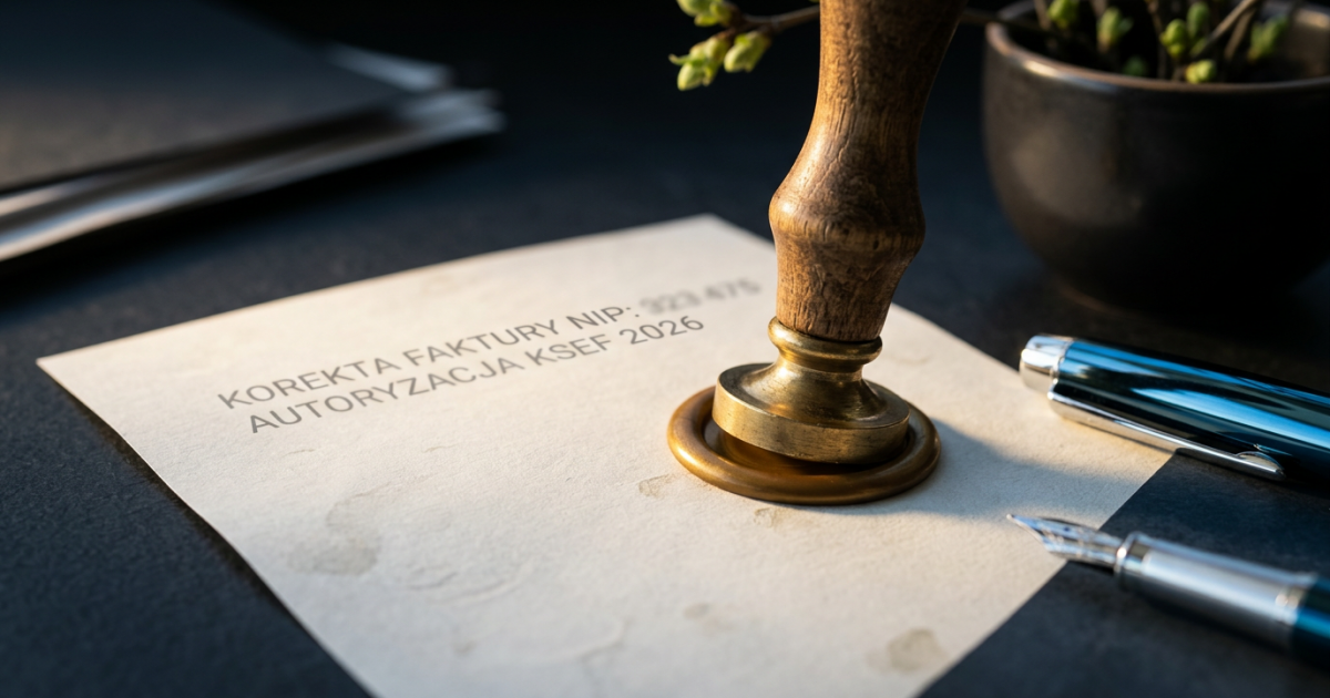 Pomyłka w NIP nabywcy w KSeF — korekta i autoryzacja 2026